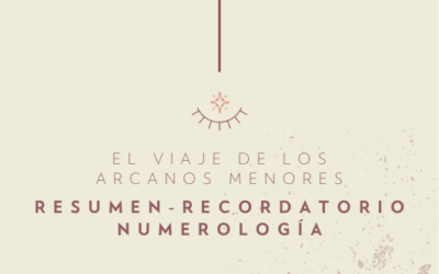 NUMEROLOGÍA – recordatorio